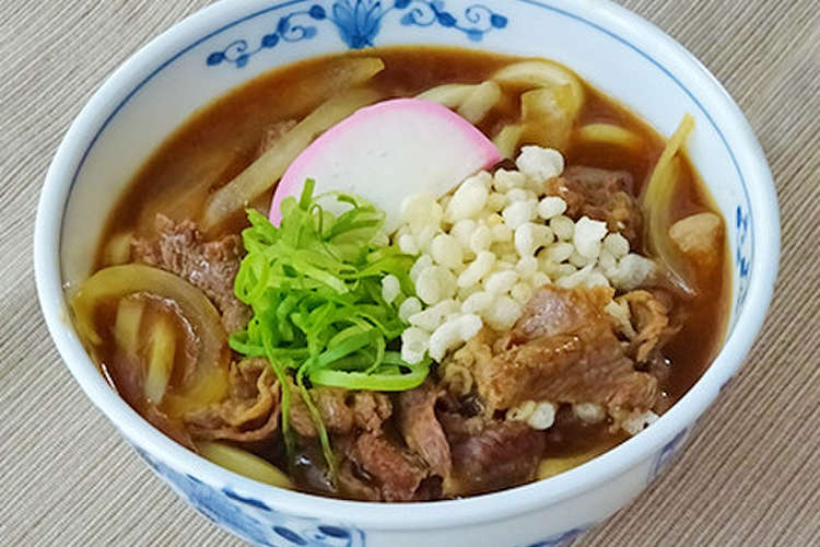 出汁しょうゆで簡単 本格カレーうどん レシピ 作り方 By 梅谷醸造元キッチン クックパッド
