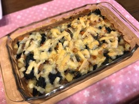 オムレツの中身のアレンジ チーズ焼き