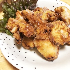 下味はドレッシングだけ☆とりから