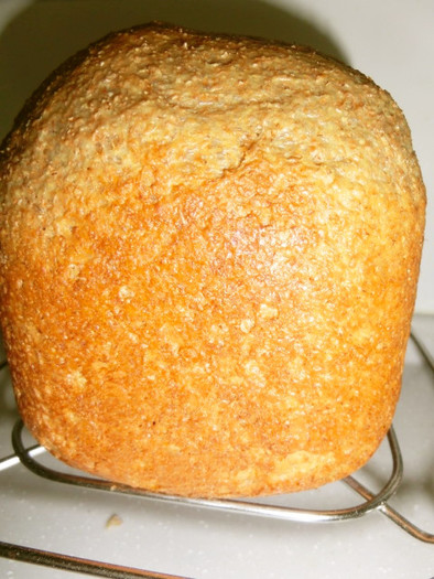 糖質制限　豆乳deふすま粉100%食パンの写真