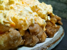 【チキン南蛮】簡単!鶏肉の甘辛タルタ♬
