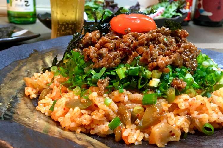 男が惚れる手料理 旨辛台湾混ぜご飯 レシピ 作り方 By お家シェフkaiya クックパッド