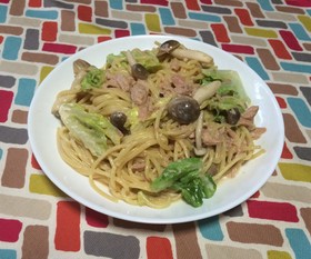 超簡単☆オイマヨが旨い!シーチキンパスタ