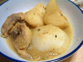 ☆すりおろし玉葱でチキンとゴロゴロお野菜カレー風味♪