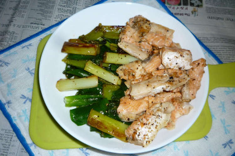 サーモンのアラの焼き鮭 九条ネギ炒め レシピ 作り方 By Aranjuez5 クックパッド 簡単おいしいみんなのレシピが361万品