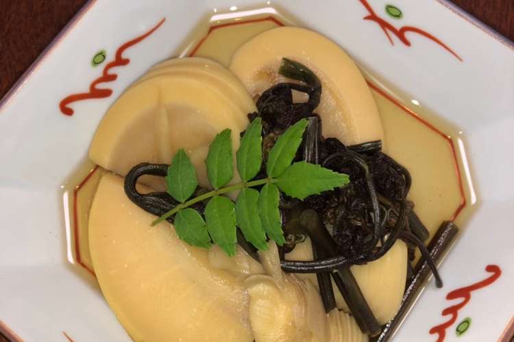 筍とわらびの煮物 レシピ 作り方 By ふんにゃん クックパッド 簡単おいしいみんなのレシピが365万品