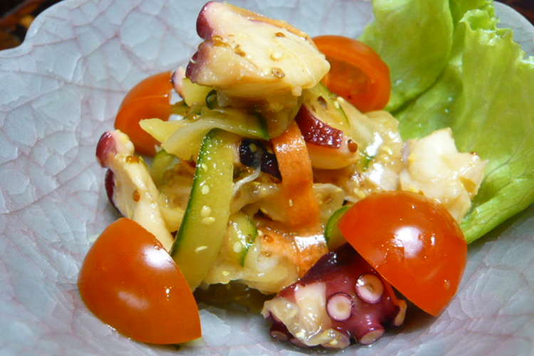 辛すっぱ☆ イカとタコのマスタードマリネ レシピ・作り方 By -Aki- 【クックパッド】 簡単おいしいみんなのレシピが363万品