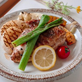 ダイエット*グリルパンで鶏むね肉ステーキ