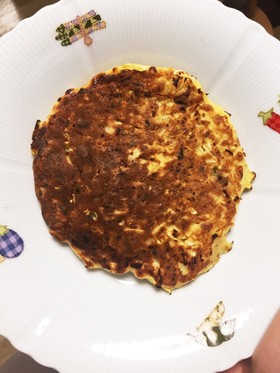 離乳食にも!納豆お好み焼き