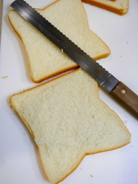 失敗なし！食パンの薄切りの画像