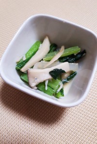 常備菜 | 小松菜としらすの醤油炒め