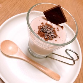 低糖質!プロテインで簡単チョコプリン