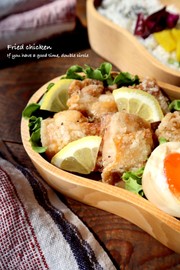 お弁当にも!鶏もも肉の塩マヨ唐揚げの写真
