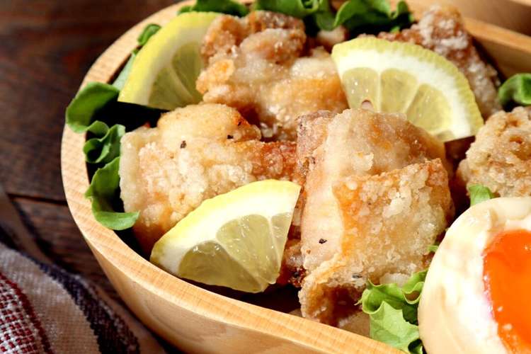 お弁当にも 鶏もも肉の塩マヨ唐揚げ レシピ 作り方 By Sachi5 クックパッド 簡単おいしいみんなのレシピが359万品