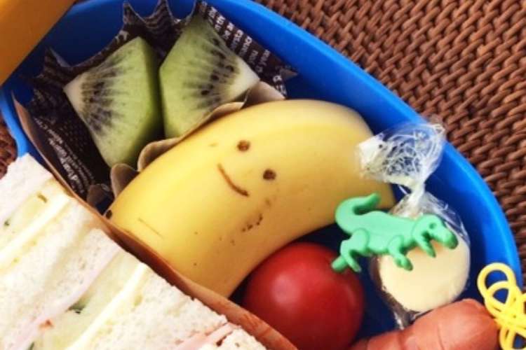 気負わずキャラ弁 バナナくん レシピ 作り方 By めーもん クックパッド 簡単おいしいみんなのレシピが357万品