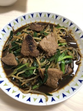 簡単レバニラ炒め