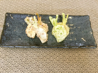 京こかぶの変わり天ぷら			の写真