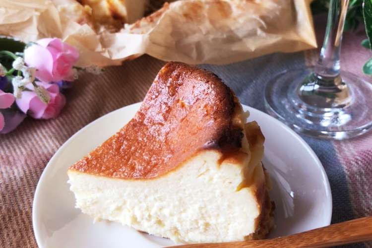 バスク風チーズケーキ バスチー レシピ 作り方 By Maron クックパッド 簡単おいしいみんなのレシピが360万品