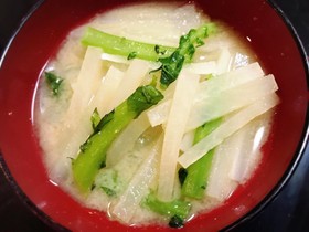 ★驚きの大根パワー具沢山のお味噌汁★