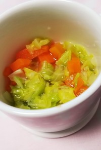 【離乳食に便利】ストック野菜と野菜スープ