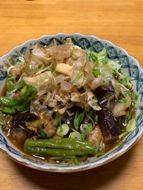 なすの煮浸し