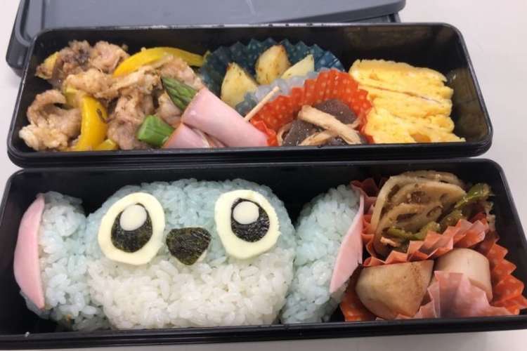 キャラ弁 スティッチ レシピ 作り方 By 子沢山さんまま クックパッド