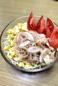 簡単☆新玉ねぎのツナポン酢サラダ