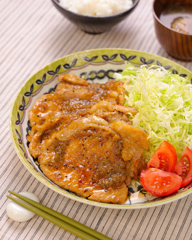 キウイでやわらか♡絶品たれのしょうが焼き