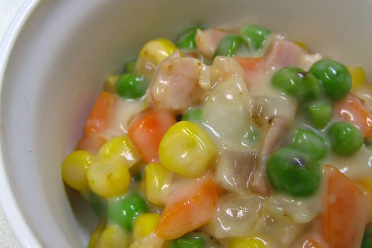 ミックスベジタブルクリーム お弁当おかず レシピ 作り方 By カルボーン クックパッド 簡単おいしいみんなのレシピが349万品