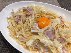 ☆簡単クリーミー!カルボナーラ♪
