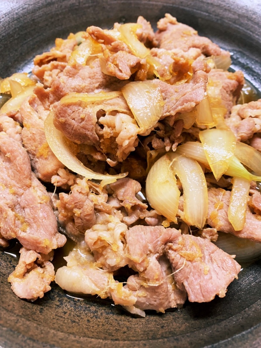 豚肉の生姜焼きの画像