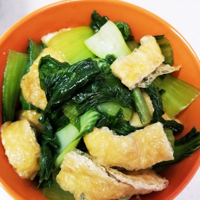 チンゲン菜と油揚げの煮浸し レシピ 作り方 By ツナマヨ新米ママ クックパッド 簡単おいしいみんなのレシピが355万品
