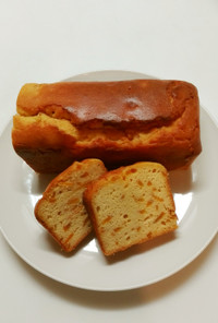 大豆粉とマーマレードのパウンドケーキ