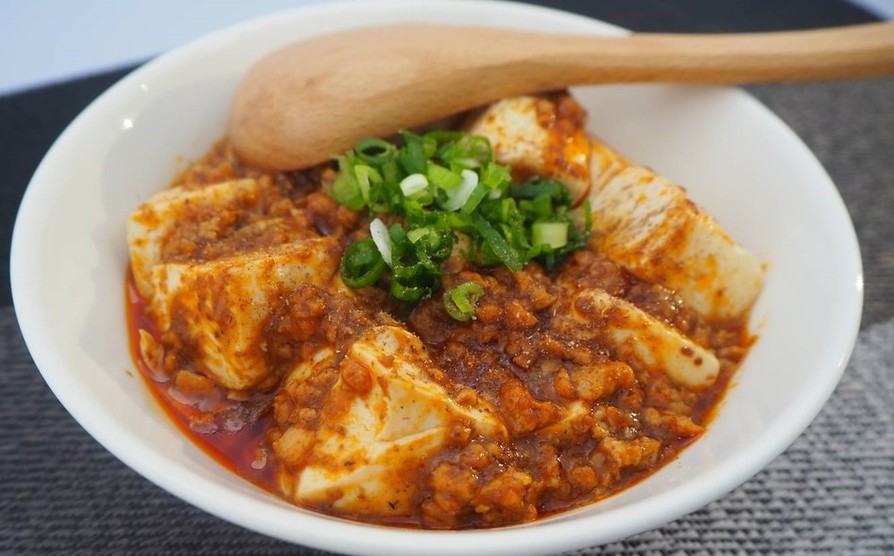 中華料理　大豆ミートの麻婆豆腐の画像