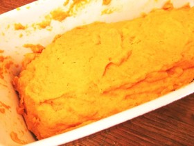 砂糖不使用☆にんじんのレンジ蒸しケーキ