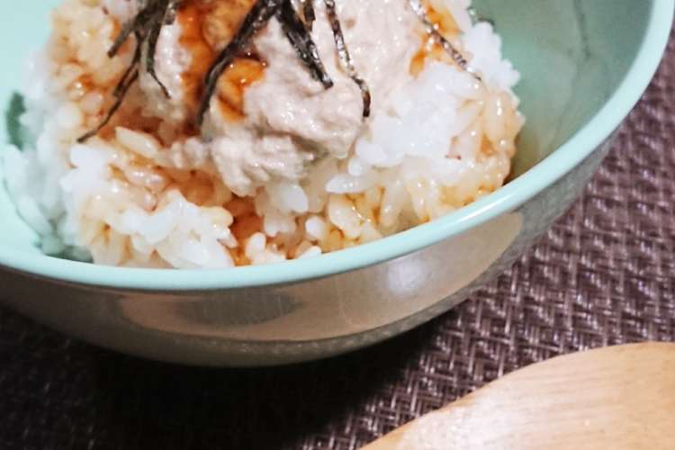 ﾚﾝｼﾞだけ 照焼タレのツナマヨ丼 レシピ 作り方 By なおこ商店 クックパッド