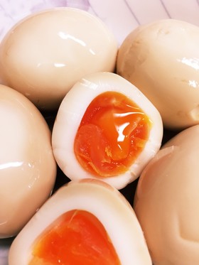 味玉! めんつゆで簡単に激ウマ!