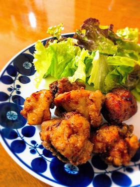 五香粉(ウーシャンフェン)で鶏の唐揚げ