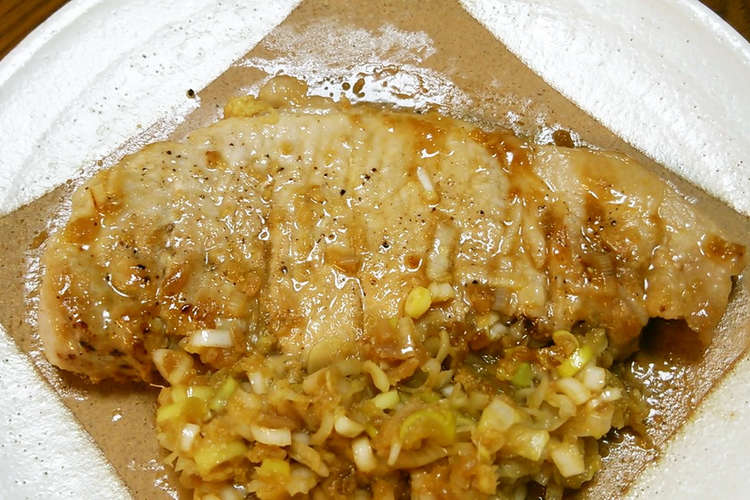 豚ロースソテー しょうがwithネギ レシピ 作り方 By いくおっちゃん クックパッド