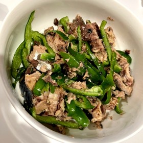 簡単!!サバ缶でやみつき無限ピーマン