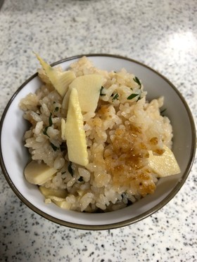 バーミキュラで旬の たけのこご飯