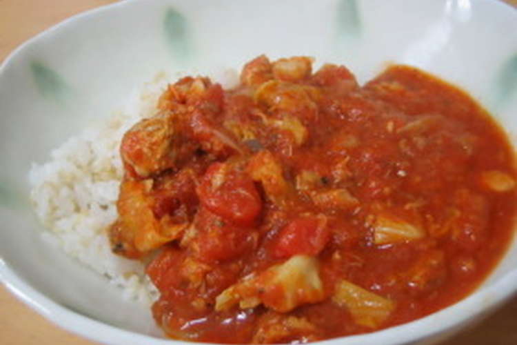 缶詰で簡単 さばのトマト煮 レシピ 作り方 By れぷん クックパッド 簡単おいしいみんなのレシピが350万品