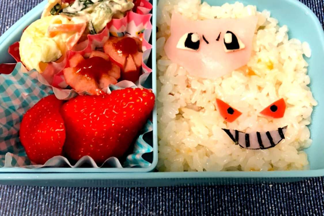 ミュウ ゲンガーのポケモン弁当 レシピ 作り方 By 育児中 クックパッド 簡単おいしいみんなのレシピが378万品