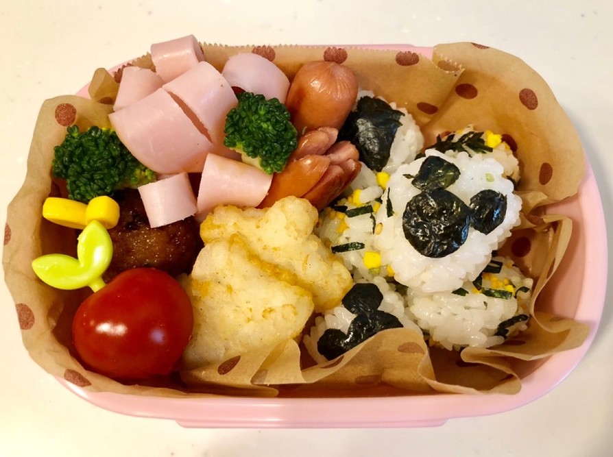 幼稚園年少さん娘のお弁当★4の画像