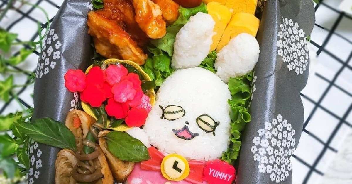 約ネバ リトルバーニーとヴィダ キャラ弁 レシピ 作り方 By にｬん吉 クックパッド