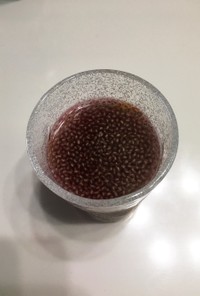 ブルーベリー黒酢のチアシード