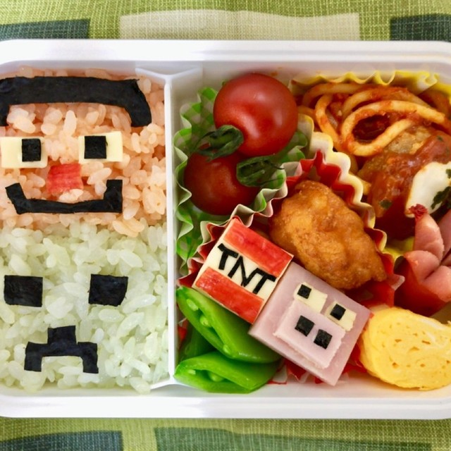 キャラ弁 マイクラ レシピ 作り方 By よこさん クックパッド 簡単おいしいみんなのレシピが371万品