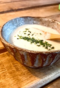 【北海道豆腐のごま味噌スープ】ブレンダー