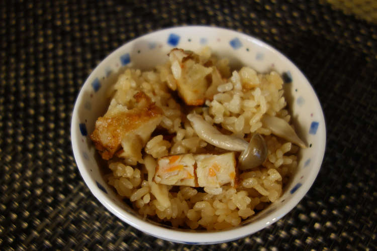 化学調味料無添加 わが家の炊き込みご飯 レシピ 作り方 By マルブン食品 クックパッド 簡単おいしいみんなのレシピが353万品