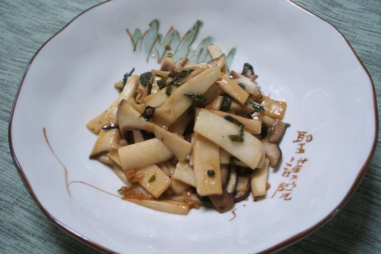 大葉にんにく醤油 エリンギバターソテー レシピ 作り方 By マロンｒ クックパッド 簡単おいしいみんなのレシピが352万品